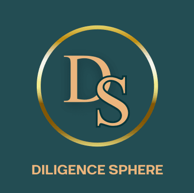 Diligence Sphere logo: DS monogram.